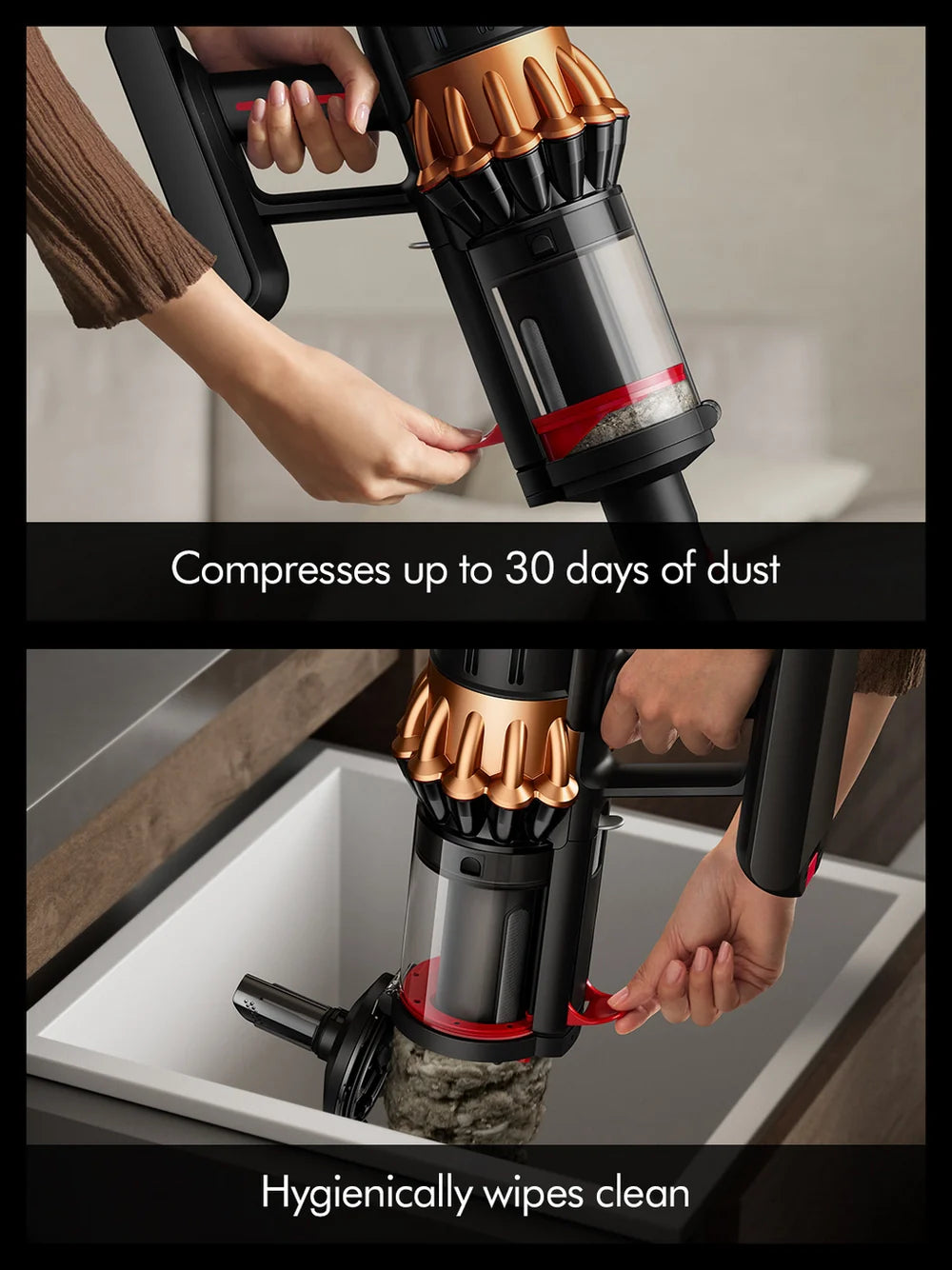 Dyson V16 Piston Animal Submarine Wet and Dry Vacuum Cleaner - Black Copper V16PISTANMLSUB