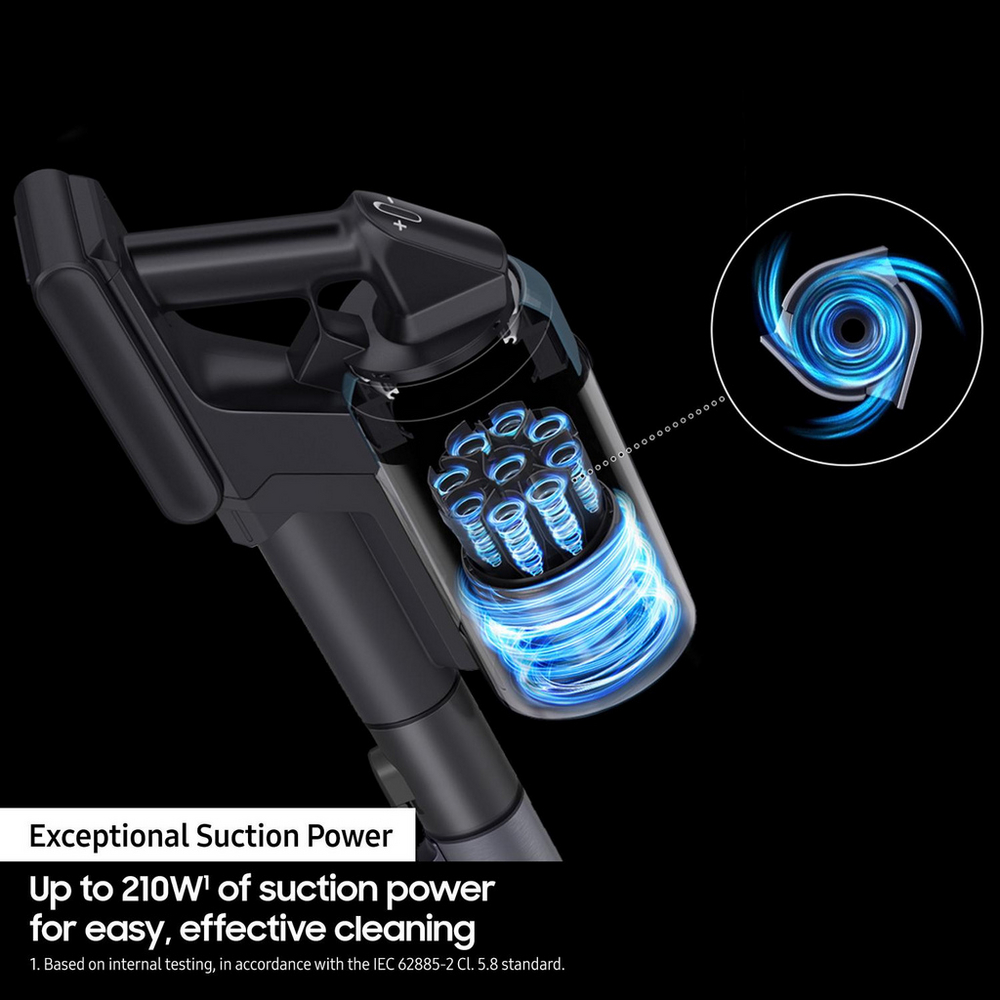 Samsung Jet 85 VS20C8522TNEU Cordless Vacuum Cleaner with Pet Tool+ 60 Minutes Run Time Woody Green