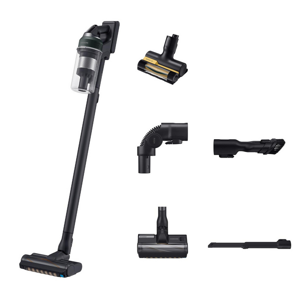 Samsung Jet 85 VS20C8522TNEU Cordless Vacuum Cleaner with Pet Tool+ 60 Minutes Run Time Woody Green