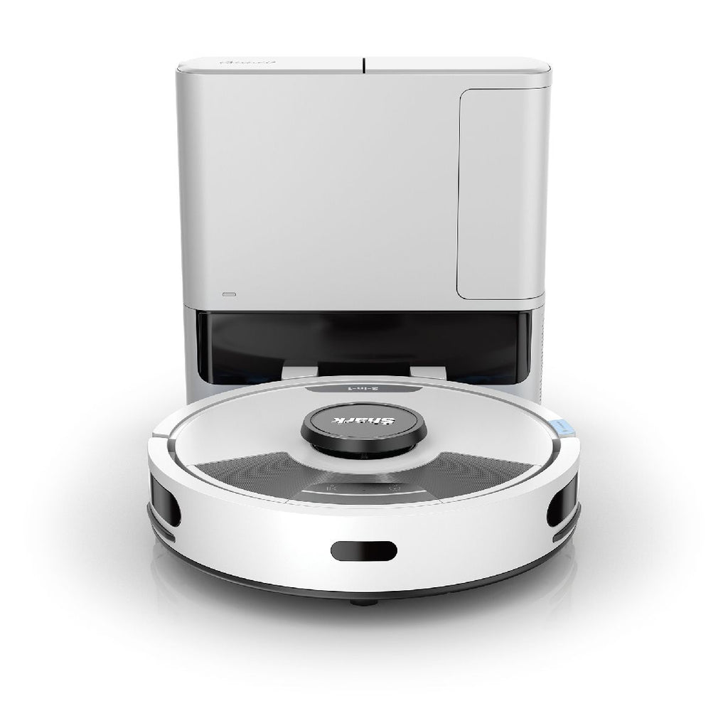 Shark RV2620WAUKWH Matrix Plus Self Empty Robot Vacuum & Mop 110 Minutes Run Time White Silver